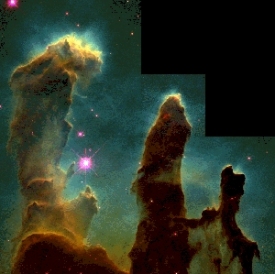 Hubble Image of Eagle Nebula