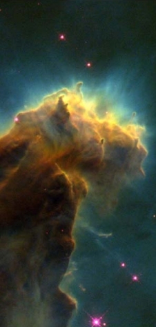 Close-up of Eagle Nebula