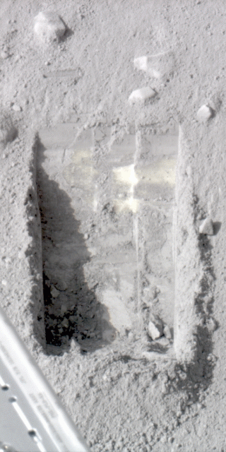 A gif image showing the disappearance of exposed ice