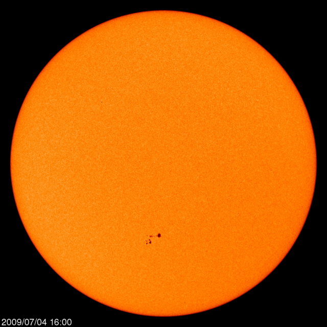 4th of July Sunspots