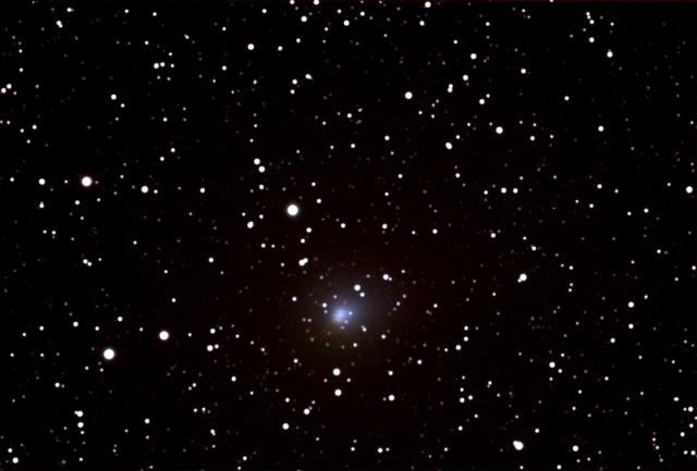 Comet Hartley in Cassiopea Midnight October 1
