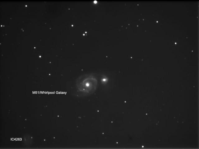 M51 on a clear night M51 on a clear night
